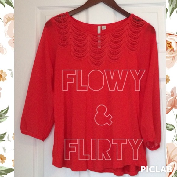 Lauren Conrad dressy top . Only worn once!!!