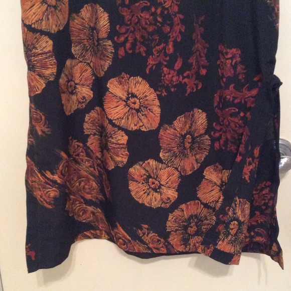 SOLD Vintage maxi floral skirt - Picture 3 of 4