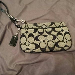 Authentic Coach Wristlet