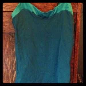 Athleta top and shorts