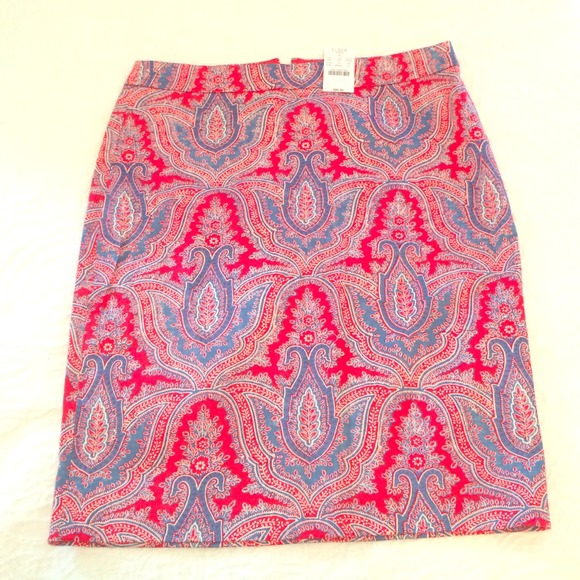 J Crew Pencil Skirt NWT