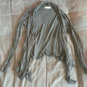 Grey forever 21 cardigan