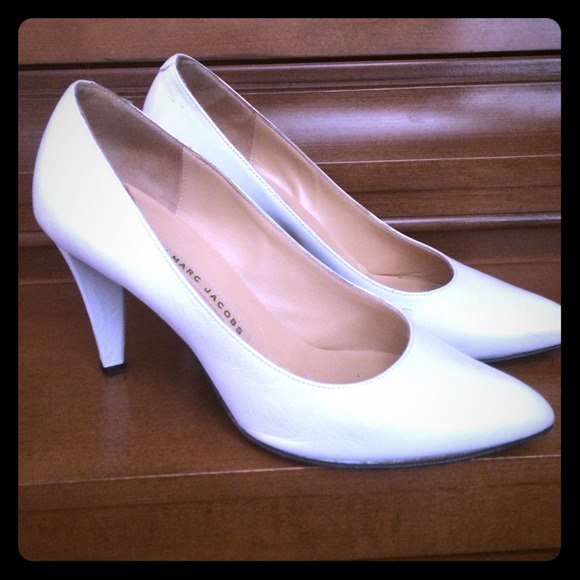 White Marc by Marc Jacobs pumps