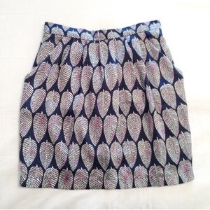 REDUCED $$ Leaf print skirt | South Moon Under