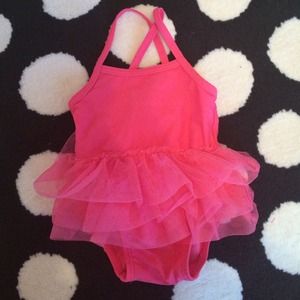 0-3 mos ruffle butts one piece swimsuit