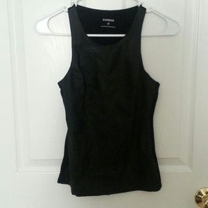 Express leather tank top