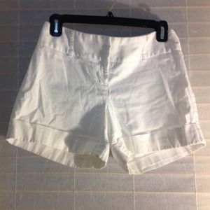 White shorts