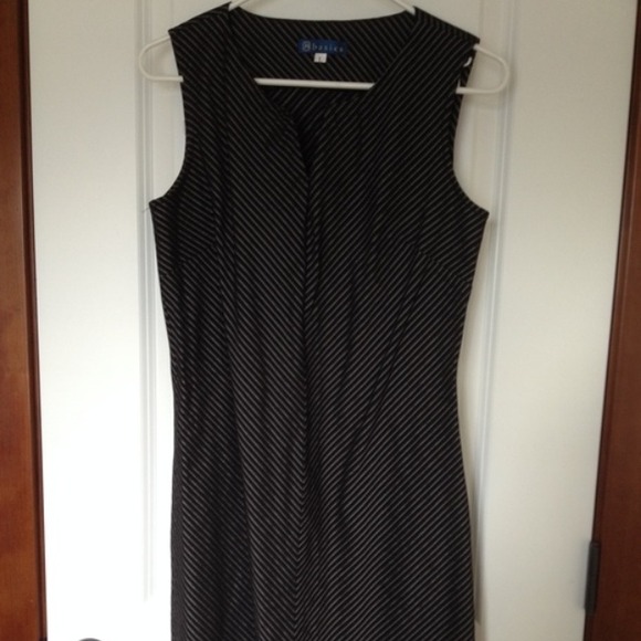 Striped work dress