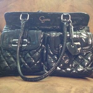 Guess Patent Leather Purse