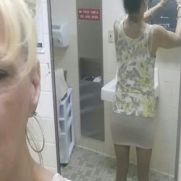 Light pink. BANDAGE SKIRT - Picture 4 of 4