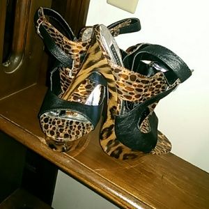 Leopard Print Sandal