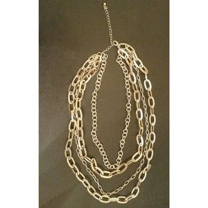 Multi chain necklace