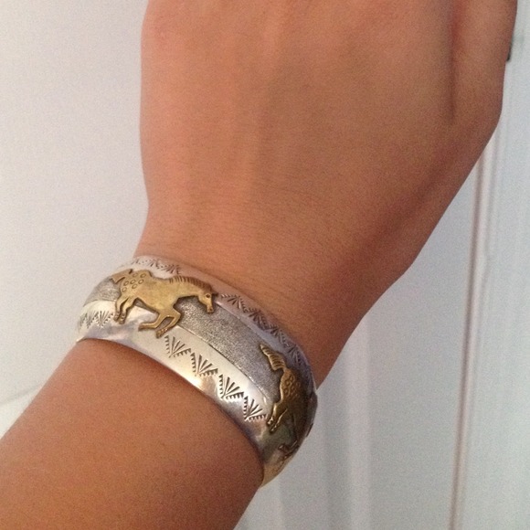 Sterling silver bangle bracelet
