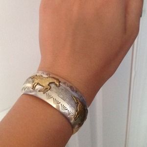 Sterling silver bangle bracelet