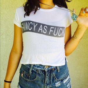 Brandy Melville Fancy as Fuck T