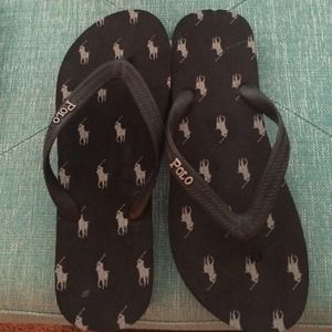 Polo flip flops