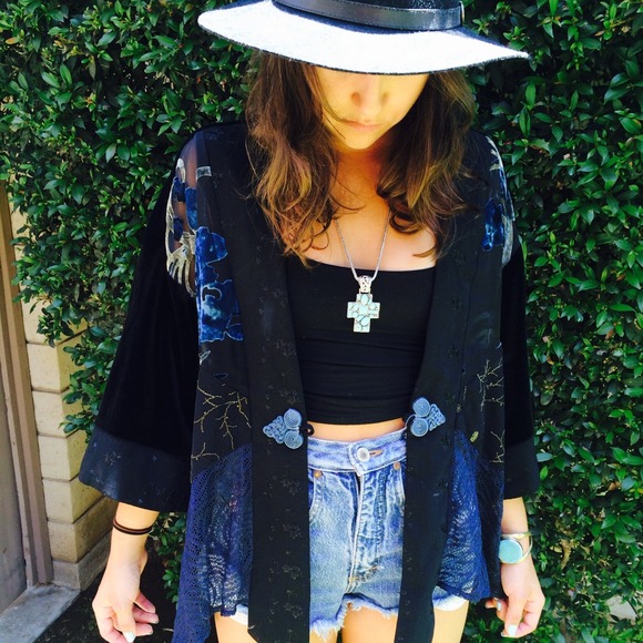 Japanese inspired vintage kimono