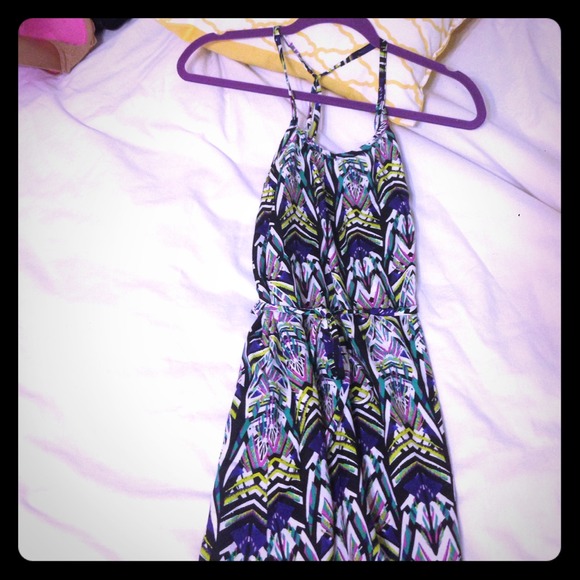 Patterned Maxi Dress