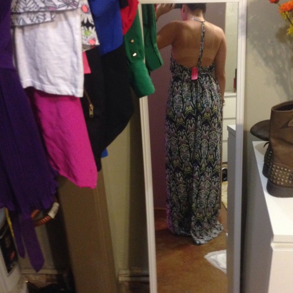 Patterned Maxi Dress - Picture 2 of 4