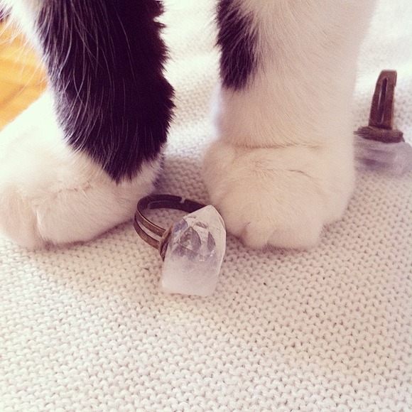 Crystal midi rings - Picture 2 of 3