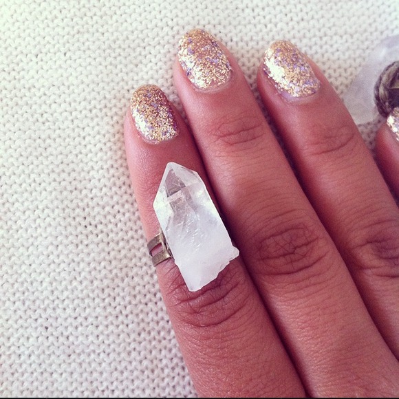 Crystal midi rings - Picture 3 of 3