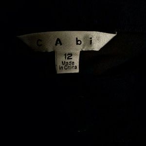 CAbi black cord dress pants