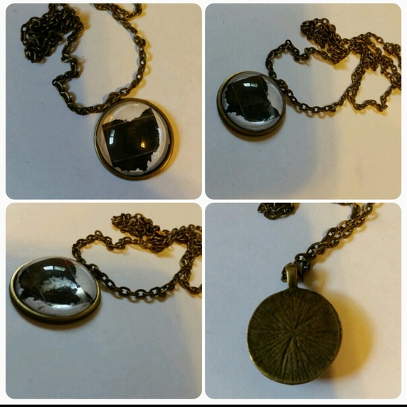 Ohio state necklace