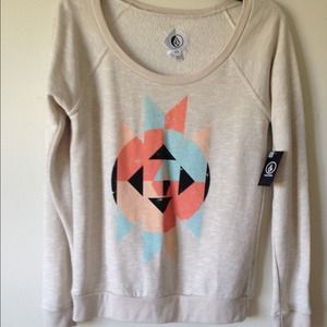 VOLCOM crew neck sweater