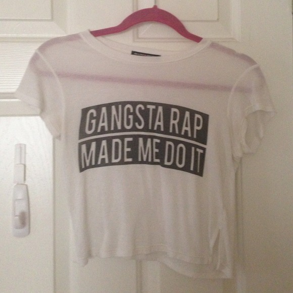 Gangsta rap made me do it