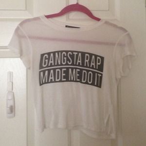 Gangsta rap made me do it