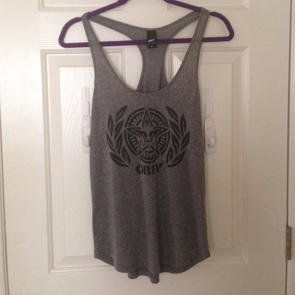 🌟TRADED🌟OBEY TANK WOMENS