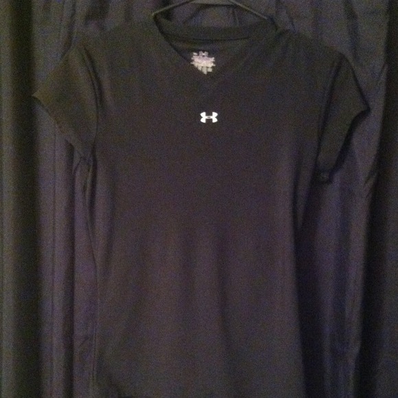 Under Armour workout top.