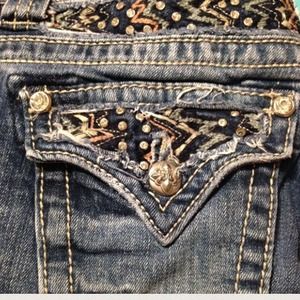 Miss me & striped shirt bundle