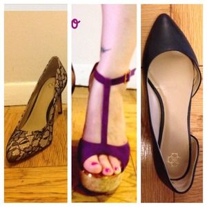 BUNDLE for @txmamabear Jimmy Choo/Lace Pumps/Flats