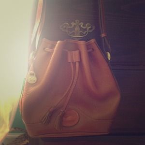 Cognac Dooney&Bourke purse