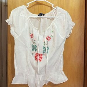 Boston Proper white top
