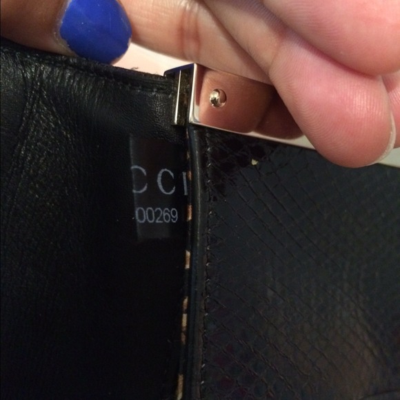Python Gucci clutch - Picture 4 of 4