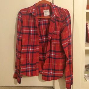 Abercrombie and Fitch flannel