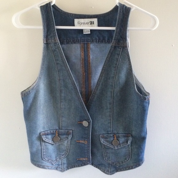 Denim vest