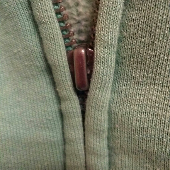 Green Victoria secret zipup - Picture 4 of 4