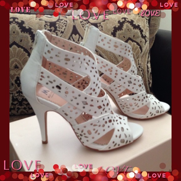White sandal