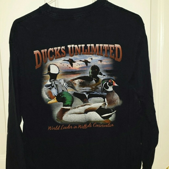 Ducks unlimited long sleeve