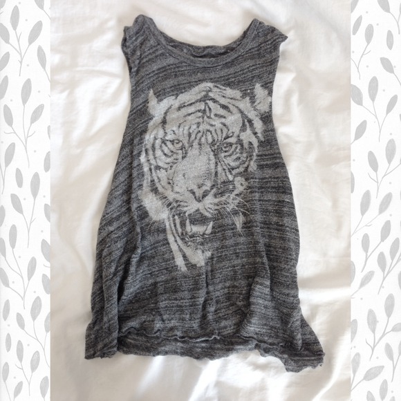 brandy melville tiger muscle tank