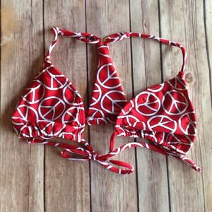 San Lorenzo racer back bikini top