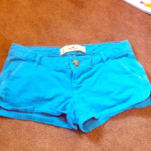 Hollister Denim - Turquoise Hollister shorts