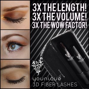 New Younique 3D fiber lashes.