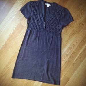 Grey Sweater Dress