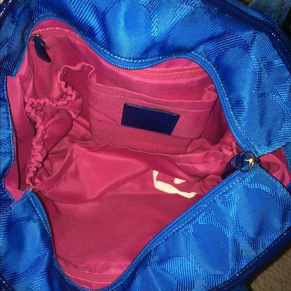 Beautiful blue coach diaper bag! 😄👶 - Picture 2 of 2