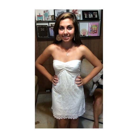 Off white summer dress