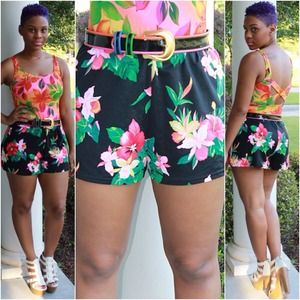 🌺 New Item 🌺 Floral Bathing Suit Shorts